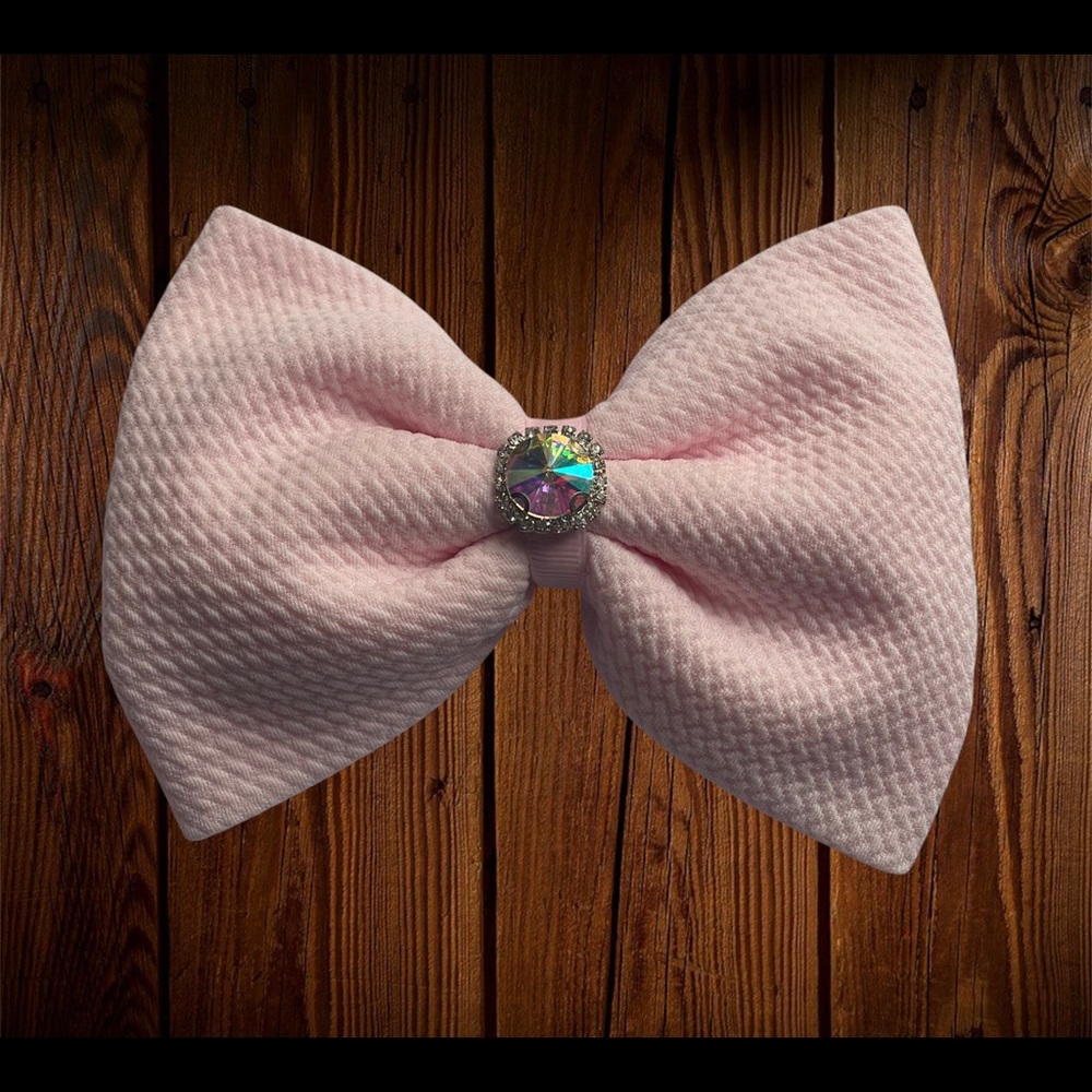 Light Pink Hair Bow